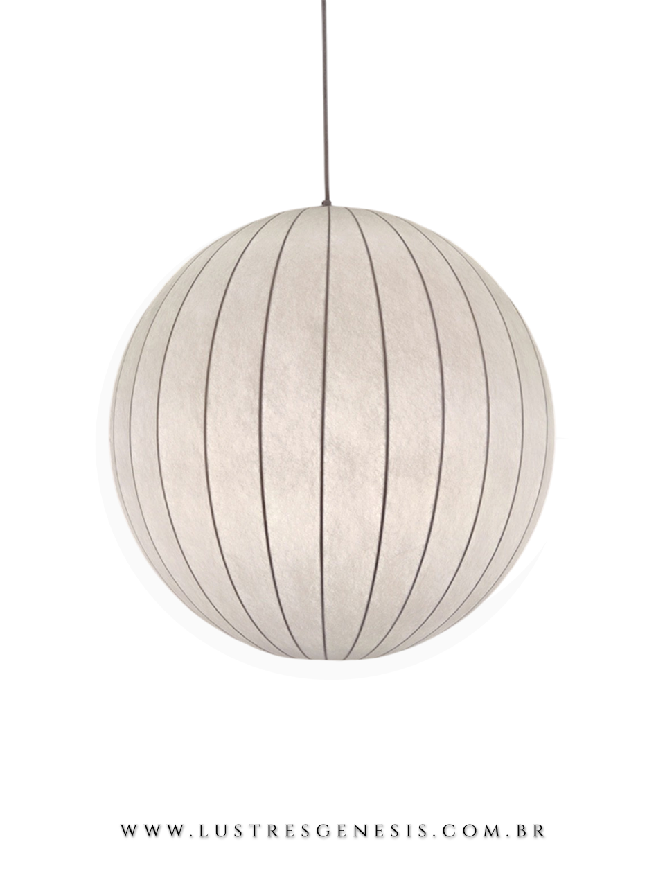 Pendente Moderno Tecido Seda Branco Leitoso Para Salas de Luxo, Escrit&oacute;rios e Mesa de Jantar 